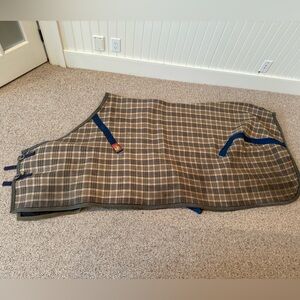 Used Horse Original Baker Blanket with Lined Shoulders. 82”